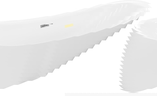 Mexen Lotos laisvai pastatoma vonia 170 x 75 cm, balta, aukso perpylimas - 52051707700-50