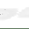 Mexen Lotos laisvai stovinti vonia 180 x 75 cm, balta, perpylimas gun metal - 52051807700-95