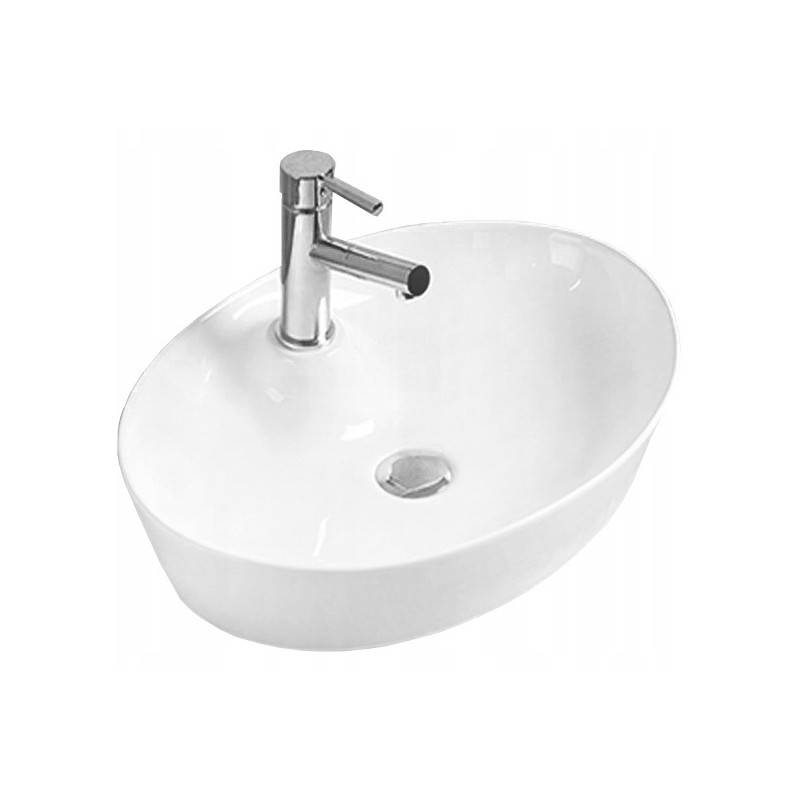 Mexen Aida antstalinis praustuvas 55 x 40 cm, baltas - 21205500