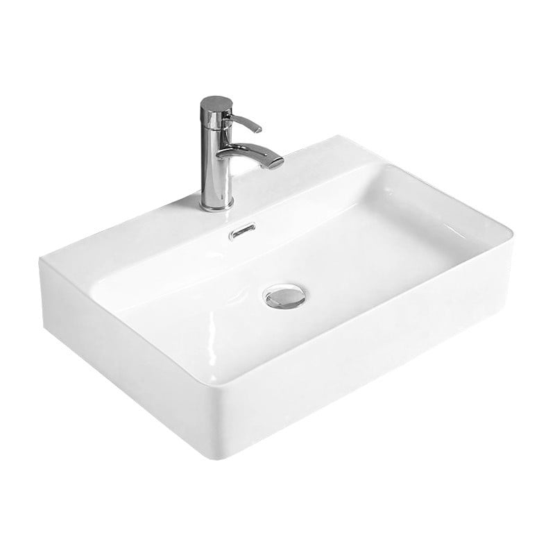 Mexen Lara antstalinis praustuvas 60 x 42 cm, baltas - 21166000