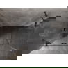 Mexen Lunar Duo dušo kabina varstoma 115 x 95 cm, skaidri, gun gray šlifuota - 834-115L-095P-66-00