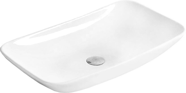 Mexen Nina antstalinis praustuvas 69 x 39 cm, baltas - 21187000
