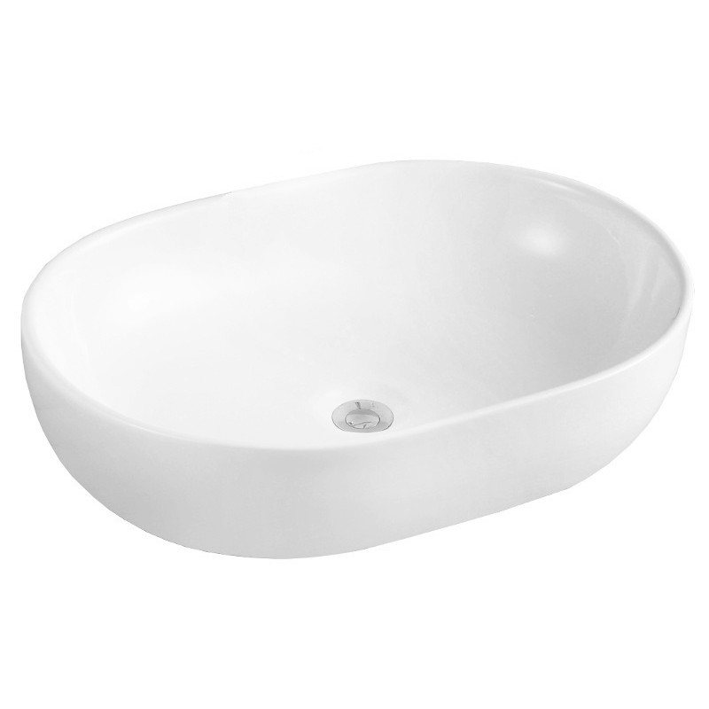 Mexen Viki antstalinis praustuvas 59 x 40 cm, baltas - 21056000