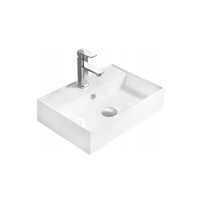 Mexen Blanca antstalinė kriauklė 56 x 38 cm, balta - 21105600