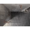 Mexen Lunar L Duo dušo kabina atveriama 120 x 120 cm, permatomas, šlifuota varis - 834L-120L-120P-65-00