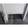 Mexen Apia stumdomos dušo durys 130 cm, Dirželiai, Chromo - 845-130-000-01-20