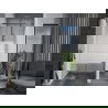 Mexen Apia stumdomos dušo durys 140 cm, juostos, chromas - 845-140-000-01-20