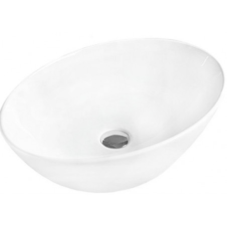 Mexen Marina praustuvas montuojamas ant stalviršio 56 x 38 cm, baltas - 21195600