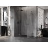 Mexen Lunar Duo atveriamoji dušo kabina 95 x 70 cm, skaidri, šautuvas metalas - 834-095L-070P-95-00