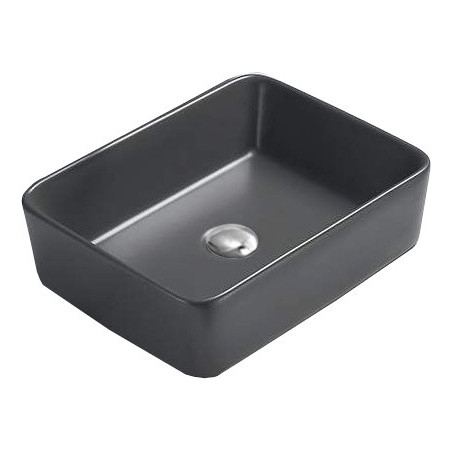 Mexen Catia praustuvas virš stalviršio 48 x 37 cm, tamsiai pilkas matinis - 21314871