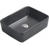 Mexen Catia praustuvas virš stalviršio 48 x 37 cm, tamsiai pilkas matinis - 21314871
