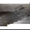 Mexen Lunar L dušo kabina su varstomomis durimis kairė 85 x 80 cm, permatoma, auksinė - 834L-085-080-50-00-L
