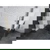 Mexen Apia stumdoma dušo kabina 125 x 100 cm, baltos juostos, chromas - 840-125-100-01-20