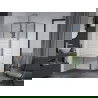 Mexen Apia stumdoma dušo kabina 140 x 80 cm, Dirželiai, Chromo - 840-140-080-01-20