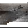 Mexen Lunar L dušo kabina, pasukama kairėn 85 x 80 cm, skaidri, šepečiu švelninta gun gray - 834L-085-080-66-00-L