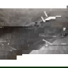 Mexen Lunar dušo kabina atveriama kairė 95 x 80 cm, skaidri, balta - 834-095-080-20-00-L