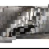 Mexen Lunar L dušo kabina atveriama dešinė 80 x 80 cm, skaidri, šlifuotas auksas - 834L-080-080-55-00-P