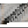 Mexen Roma pakreipiama dušo kabina 70 x 120 cm, Skaidrus, Chromo - 854-070-120-01-00