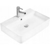 Mexen Benita stalviršinis praustuvas 60 x 41 cm, baltas - 21396000