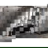 Mexen Lunar L dešinė atveriama dušo kabina 95 x 70 cm, skaidri, ginklų metalo spalvos - 834L-095-070-95-00-P