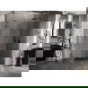 Mexen Lunar L dešinė atveriama dušo kabina 95 x 70 cm, skaidri, ginklų metalo spalvos - 834L-095-070-95-00-P