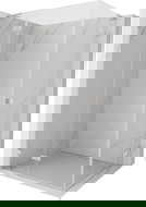 Mexen Lunar L Duo dušo kabina atsilenkianti kairė 90 x 70 cm, skaidri, šlifuotas nikelis - 834L-090L-070P-97-00