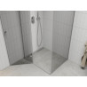 Mexen Roma varstoma dušo kabina 115 x 80 cm, skaidrus, chromas - 854-115-080-01-00