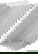 Mexen Lunar L Duo dušo kabina, varstoma kairė, 105 x 100 cm, permatoma, šlifuotas nikelis - 834L-105L-100P-97-00