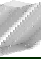 Mexen Lunar dešinė dušo kabina 85 x 80 cm, skaidri, chromuota - 834-085-080-01-00-P