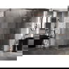 Mexen Lunar dešinės pusės dušo kabina 95 x 90 cm, permatoma, šlifuotas varis - 834-095-090-65-00-P