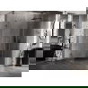 Mexen Lunar dešinė stumdomos dušo kabina 95 x 70 cm, skaidri, tamsios metalo spalvos - 834-095-070-95-00-P