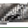 Mexen Lunar dešinė stumdomos dušo kabina 95 x 70 cm, skaidri, tamsios metalo spalvos - 834-095-070-95-00-P