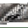 Mexen Lunar dešinė stumdomos dušo kabina 95 x 70 cm, skaidri, tamsios metalo spalvos - 834-095-070-95-00-P