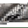 Mexen Lunar dešinės pusės dušo kabina 100 x 100 cm, skaidri, šaunamasis metalas - 834-100-100-95-00-P