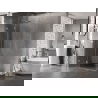 Mexen Lunar T dušo kabina atveriama kairė 135 x 70 cm, skaidri, chromas - 834T-135-070-01-00-L