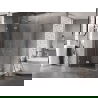 Mexen Lunar L Duo dušo kabina stumiama 120 x 80 cm, skaidrus, šlifuotas nikelis - 834L-120L-080P-97-00