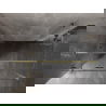 Mexen Lunar T kairinis dušas, atveriamas duris į kairę 140 x 70 cm, skaidrus, auksinis - 834T-140-070-50-00-L