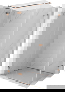 Mexen Lunar T dušo kabina, dešinė pusė, 115 x 80 cm, skaidri, rožinis auksas - 834T-115-080-60-00-L