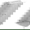 Mexen Lunar T kairinės durys dušo kabina 140 x 70 cm, skaidri, pilkasmė gunmetalas šlifuotas - 834T-140-070-66-00-L
