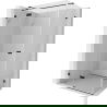 Mexen Lunar T dušo kabina atveriama kairė 130 x 80 cm, permatoma, juoda - 834T-130-080-70-00-L