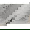 Mexen Roma 120 x 80 cm varstoma dušo kabina, permatomi, chromas + plokščias padėklas - 854-120-080-01-00-4010