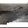 Mexen Lunar atveriama kairė dušo kabina 95 x 80 cm, skaidri, auksinė šlifuota - 834-095-080-55-00-L