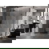Mexen Lunar T dušo kabina atveriama kairė 120 x 70 cm, permatoma, ginklų metalo - 834T-120-070-95-00-L