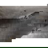 Mexen Lunar T dušo kabina su kairiniu varstymu 120 x 120 cm, skaidri, pistoletinis metalas - 834T-120-120-95-00-L