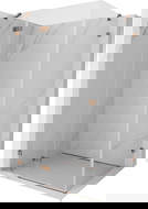 Mexen Lunar atidaroma dušo kabina kairė 100 x 70 cm, skaidri, rausvo aukso spalva - 834-100-070-60-00-L