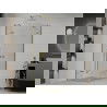 Mexen Roma Duo pakreipiama dušo kabina 70 x 70 cm, Skaidrus, Auksinė - 854-070-070-50-00-02