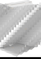 Mexen Lunar T dušo kabina su varstomomis durimis kairėje 125 x 90 cm, skaidri, šlifuotas nikelis - 834T-125-090-97-00-L