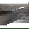 Mexen Lunar T dušo kabina, atveriama kairė 120 x 120 cm, skaidri, šepečiu valytas nikelis - 834T-120-120-97-00-L