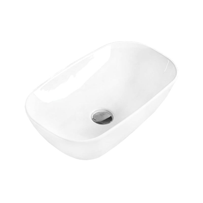 Mexen Klara stalviršio praustuvas 46 x 23 cm, Balta - 21564600