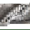 Mexen Lunar T dešimtinė dušo kabina dešinė 140 x 120 cm, skaidrus, chromas - 834T-140-120-01-00-P